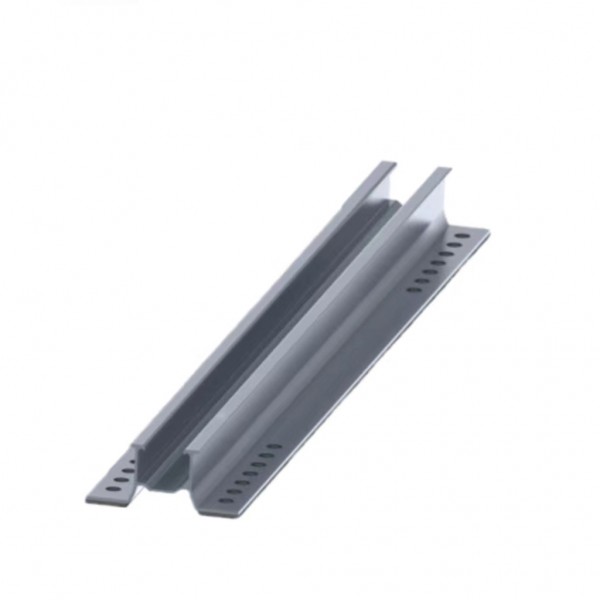 Μίνι ράγα χαμηλή με ύψος 27 mm και μήκος 380 mm, με βάση στεγανοποίησης EPDM