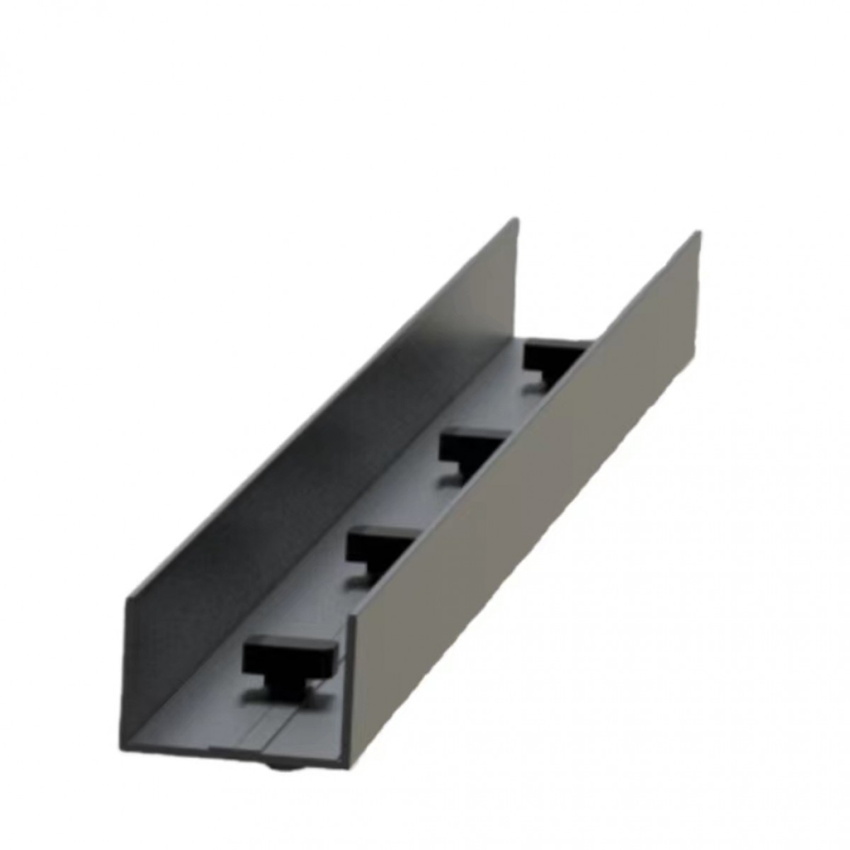 Συνδετήρας προφίλ AR2 40mm x 40mm Μαύρος + 4 βίδες T L=480mm Συνδετήρας προφίλ AR2 40mm x 40mm Μαύρος + 4 βίδες T L=480mm